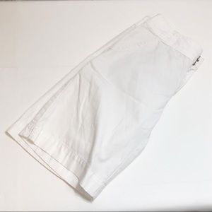 Lily Pulitzer White Resort Fit Bermuda Shorts